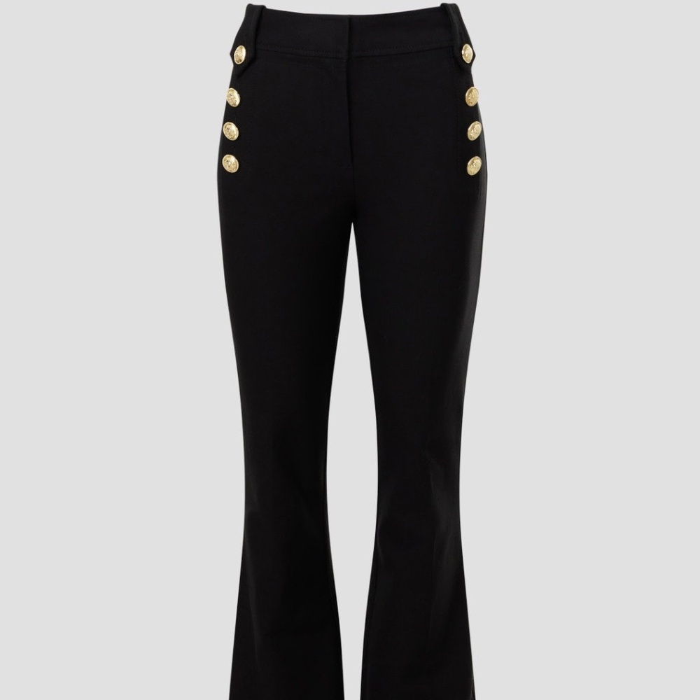 Derek Lam 10 Crosby Robertson Flare Trouser, 6 - Picture 3 of 13